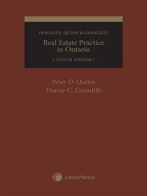 cover image of Real Estate Practice in Ontario